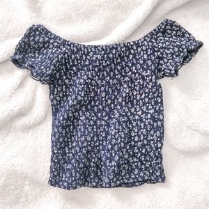 japna smocked crop top